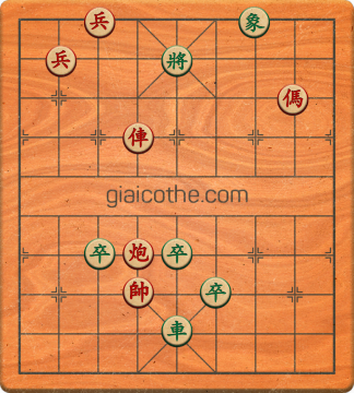 Bàn cờ tướng bài tập Cờ Tướng Haga thế Khó ván 16 - Độ khó Khó