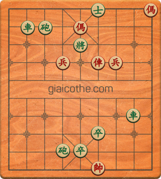 Bàn cờ tướng bài tập Cờ Tướng Haga thế Khó ván 167 - Độ khó Khó