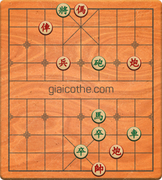 Bàn cờ tướng bài tập Cờ Tướng Haga thế Khó ván 172 - Độ khó Khó