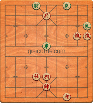 Bàn cờ tướng bài tập Cờ Tướng Haga thế Khó ván 173 - Độ khó Khó