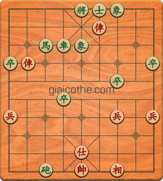 Bàn cờ tướng bài tập Cờ Tướng Haga thế Khó ván 174 - Độ khó Khó