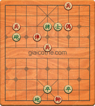 Bàn cờ tướng bài tập Cờ Tướng Haga thế Khó ván 176 - Độ khó Khó