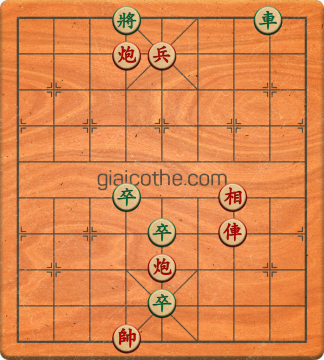 Bàn cờ tướng bài tập Cờ Tướng Haga thế Khó ván 182 - Độ khó Khó