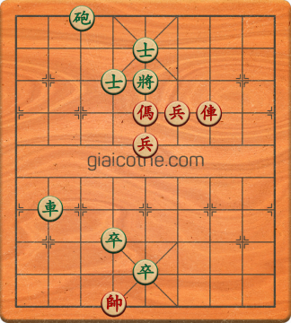 Bàn cờ tướng bài tập Cờ Tướng Haga thế Khó ván 192 - Độ khó Khó