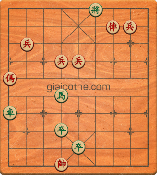 Bàn cờ tướng bài tập Cờ Tướng Haga thế Khó ván 198 - Độ khó Khó