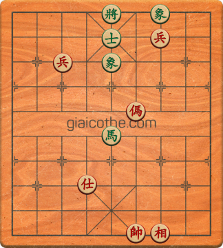 Bàn cờ tướng bài tập Cờ Tướng Haga thế Khó ván 201 - Độ khó Khó