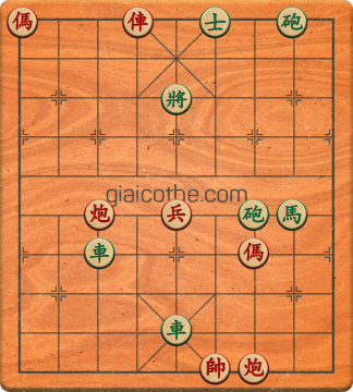 Bàn cờ tướng bài tập Cờ Tướng Haga thế Khó ván 208 - Độ khó Khó