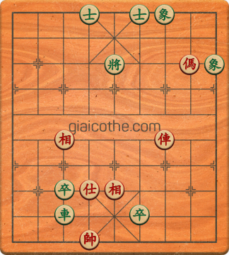 Bàn cờ tướng bài tập Cờ Tướng Haga thế Khó ván 209 - Độ khó Khó