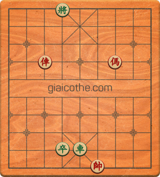 Bàn cờ tướng bài tập Cờ Tướng Haga thế Khó ván 221 - Độ khó Khó