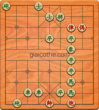 Bàn cờ tướng bài tập Cờ Tướng Haga thế Khó ván 223 - Độ khó Khó