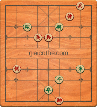 Bàn cờ tướng bài tập Cờ Tướng Haga thế Khó ván 224 - Độ khó Khó