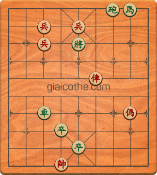 Bàn cờ tướng bài tập Cờ Tướng Haga thế Khó ván 231 - Độ khó Khó