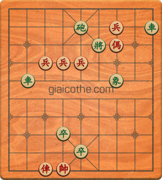 Bàn cờ tướng bài tập Cờ Tướng Haga thế Khó ván 239 - Độ khó Khó