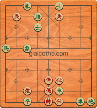 Bàn cờ tướng bài tập Cờ Tướng Haga thế Khó ván 252 - Độ khó Khó