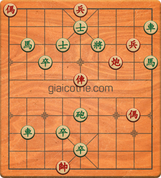 Bàn cờ tướng bài tập Cờ Tướng Haga thế Khó ván 253 - Độ khó Khó