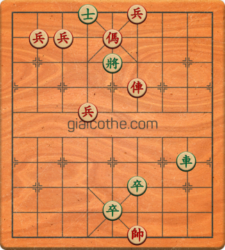 Bàn cờ tướng bài tập Cờ Tướng Haga thế Khó ván 258 - Độ khó Khó