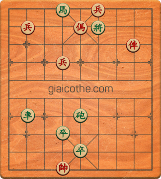 Bàn cờ tướng bài tập Cờ Tướng Haga thế Khó ván 267 - Độ khó Khó