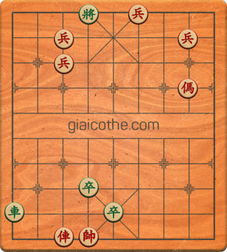 Bàn cờ tướng bài tập Cờ Tướng Haga thế Khó ván 270 - Độ khó Khó