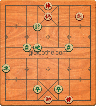 Bàn cờ tướng bài tập Cờ Tướng Haga thế Khó ván 274 - Độ khó Khó