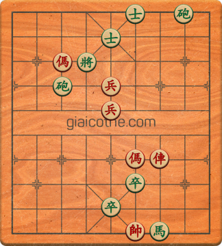 Bàn cờ tướng bài tập Cờ Tướng Haga thế Khó ván 275 - Độ khó Khó