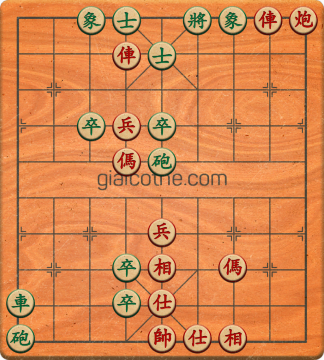 Bàn cờ tướng bài tập Cờ Tướng Haga thế Khó ván 276 - Độ khó Khó