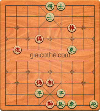 Bàn cờ tướng bài tập Cờ Tướng Haga thế Khó ván 281 - Độ khó Khó