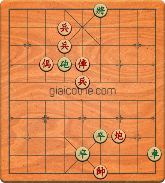 Bàn cờ tướng bài tập Cờ Tướng Haga thế Khó ván 283 - Độ khó Khó