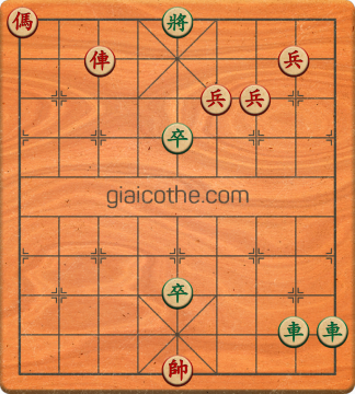 Bàn cờ tướng bài tập Cờ Tướng Haga thế Khó ván 29 - Độ khó Khó