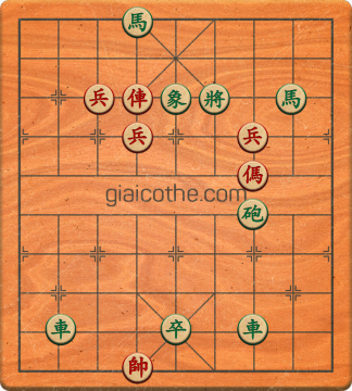 Bàn cờ tướng bài tập Cờ Tướng Haga thế Khó ván 290 - Độ khó Khó