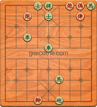 Bàn cờ tướng bài tập Cờ Tướng Haga thế Khó ván 303 - Độ khó Khó