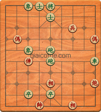 Bàn cờ tướng bài tập Cờ Tướng Haga thế Khó ván 305 - Độ khó Khó