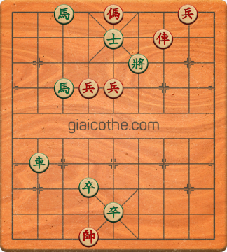 Bàn cờ tướng bài tập Cờ Tướng Haga thế Khó ván 332 - Độ khó Khó