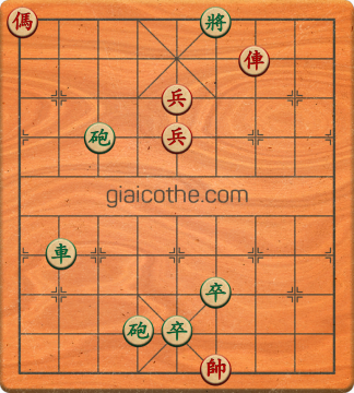 Bàn cờ tướng bài tập Cờ Tướng Haga thế Khó ván 335 - Độ khó Khó