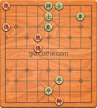 Bàn cờ tướng bài tập Cờ Tướng Haga thế Khó ván 338 - Độ khó Khó