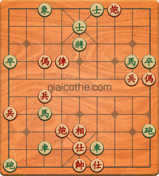 Bàn cờ tướng bài tập Cờ Tướng Haga thế Khó ván 341 - Độ khó Khó