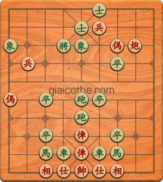 Bàn cờ tướng bài tập Cờ Tướng Haga thế Khó ván 347 - Độ khó Khó