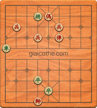 Bàn cờ tướng bài tập Cờ Tướng Haga thế Khó ván 35 - Độ khó Khó