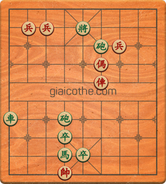 Bàn cờ tướng bài tập Cờ Tướng Haga thế Khó ván 357 - Độ khó Khó