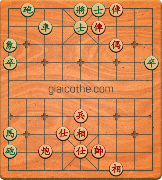 Bàn cờ tướng bài tập Cờ Tướng Haga thế Khó ván 360 - Độ khó Khó