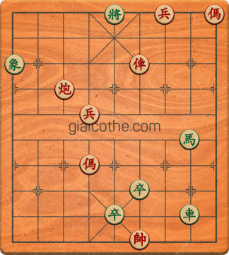 Bàn cờ tướng bài tập Cờ Tướng Haga thế Khó ván 373 - Độ khó Khó