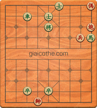 Bàn cờ tướng bài tập Cờ Tướng Haga thế Khó ván 376 - Độ khó Khó