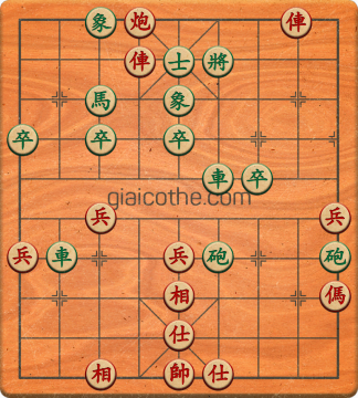 Bàn cờ tướng bài tập Cờ Tướng Haga thế Khó ván 381 - Độ khó Khó