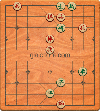 Bàn cờ tướng bài tập Cờ Tướng Haga thế Khó ván 383 - Độ khó Khó