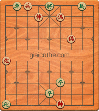 Bàn cờ tướng bài tập Cờ Tướng Haga thế Khó ván 398 - Độ khó Khó