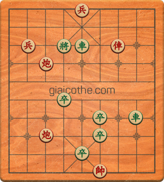 Bàn cờ tướng bài tập Cờ Tướng Haga thế Khó ván 4 - Độ khó Khó