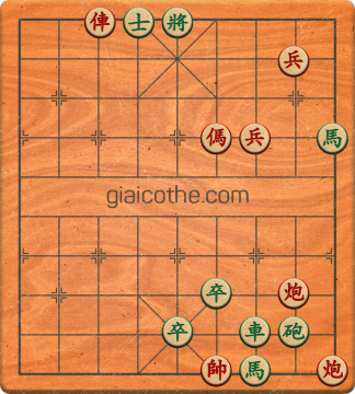 Bàn cờ tướng bài tập Cờ Tướng Haga thế Khó ván 403 - Độ khó Khó