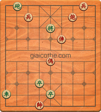 Bàn cờ tướng bài tập Cờ Tướng Haga thế Khó ván 415 - Độ khó Khó