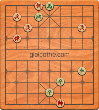 Bàn cờ tướng bài tập Cờ Tướng Haga thế Khó ván 419 - Độ khó Khó