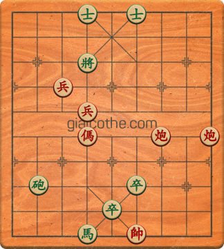 Bàn cờ tướng bài tập Cờ Tướng Haga thế Khó ván 428 - Độ khó Khó