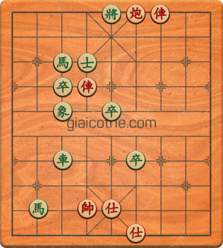 Bàn cờ tướng bài tập Cờ Tướng Haga thế Khó ván 450 - Độ khó Khó